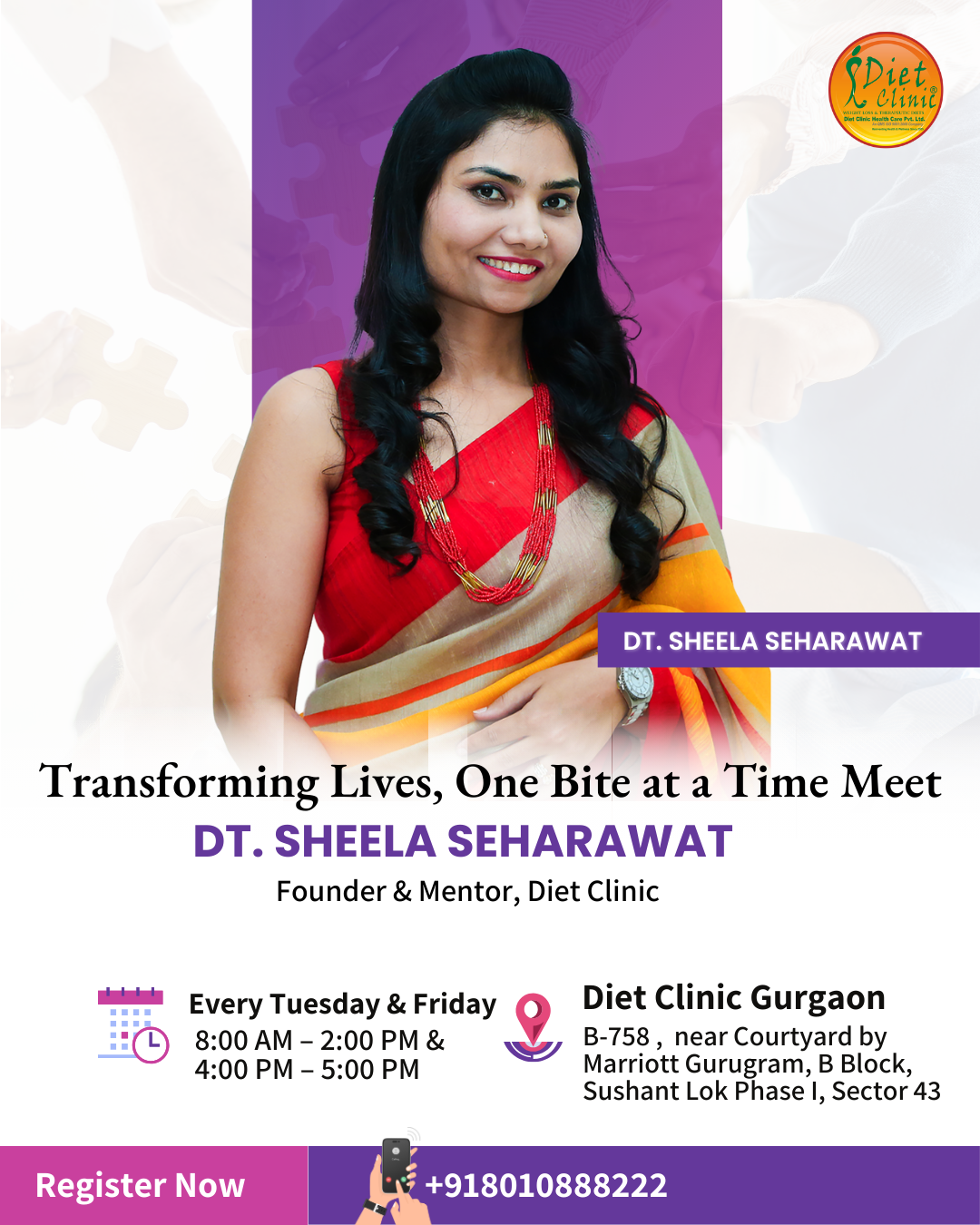 Join Dietician Sheela Seharawat